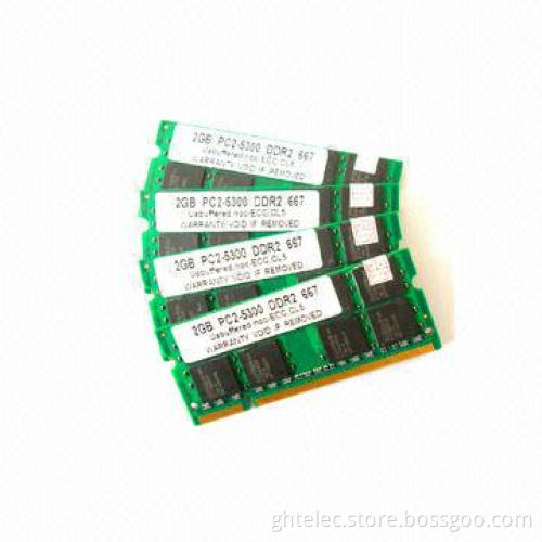 Laptop 2GB DDR2, 667MHz, PC2-5300, High-quality, Low-price with Lifetime Warranty, RMA Less Than 1%